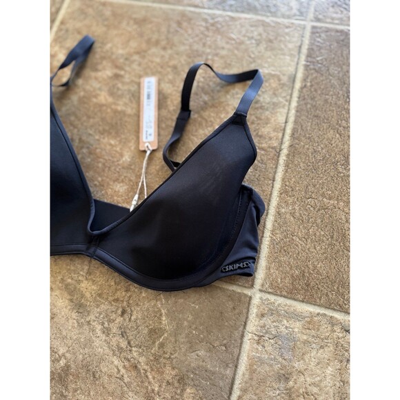 Skims Weightless Scoop Bra Onyx Size 34C - Picture 4 of 8